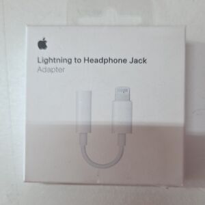 Apple Lightning to Headphone Jack Adapter - White